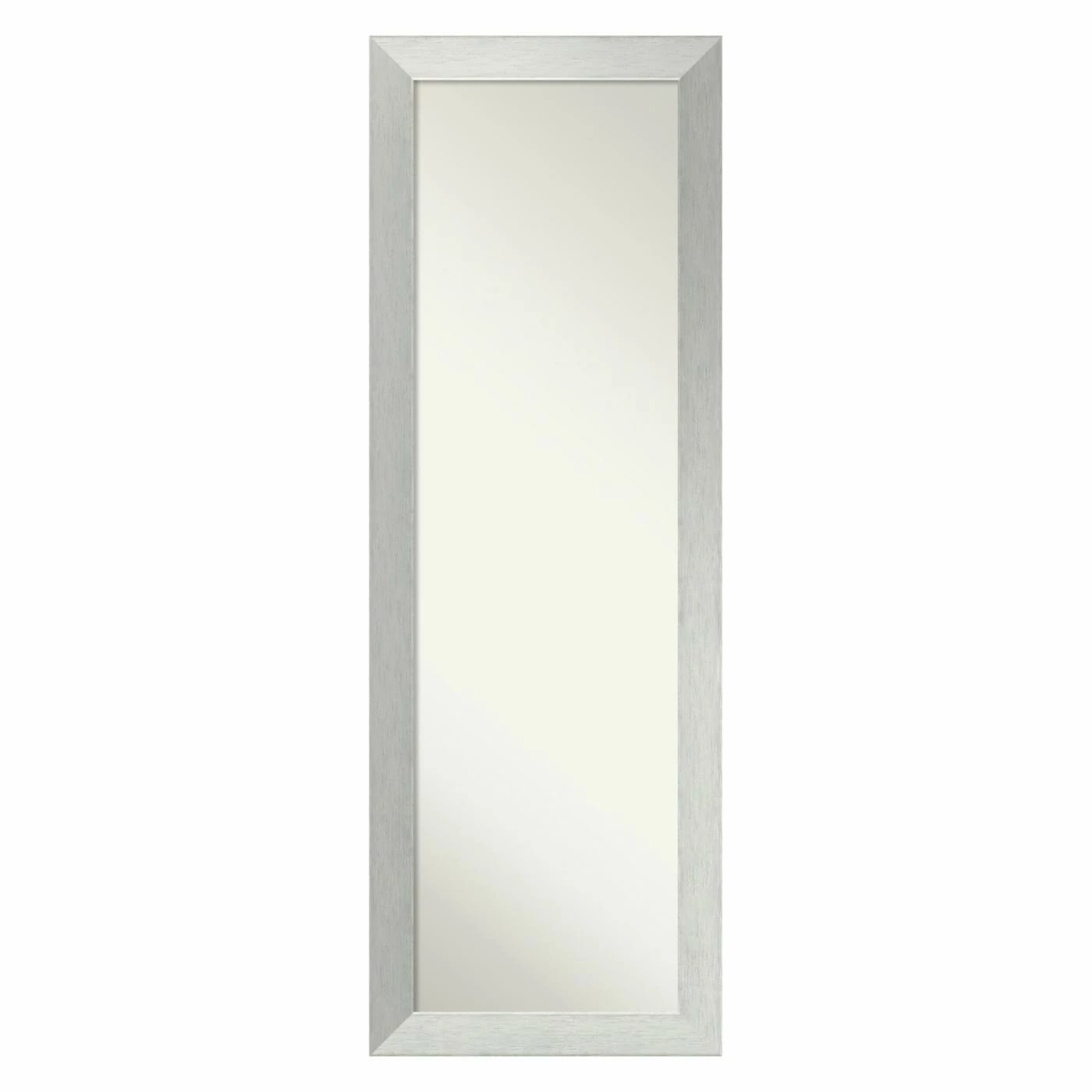 Flash Sale ๐ Amanti Art Brushed Sterling Silver On The Door Full Length Wall Mirror - 18W X 52H In. ๐ฏ