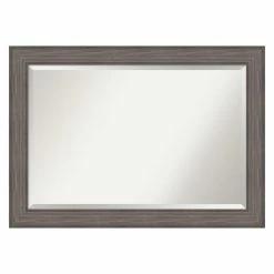 Promo β€οΈ Bathroom Vanity Amanti Art Country Barnwood Bathroom Mirror π