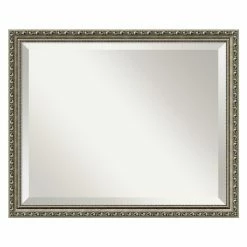 Discount 😍 Amanti Art Bathroom Vanity Parisian Silver Wall Mirror - 22W X 18H In. ❤️