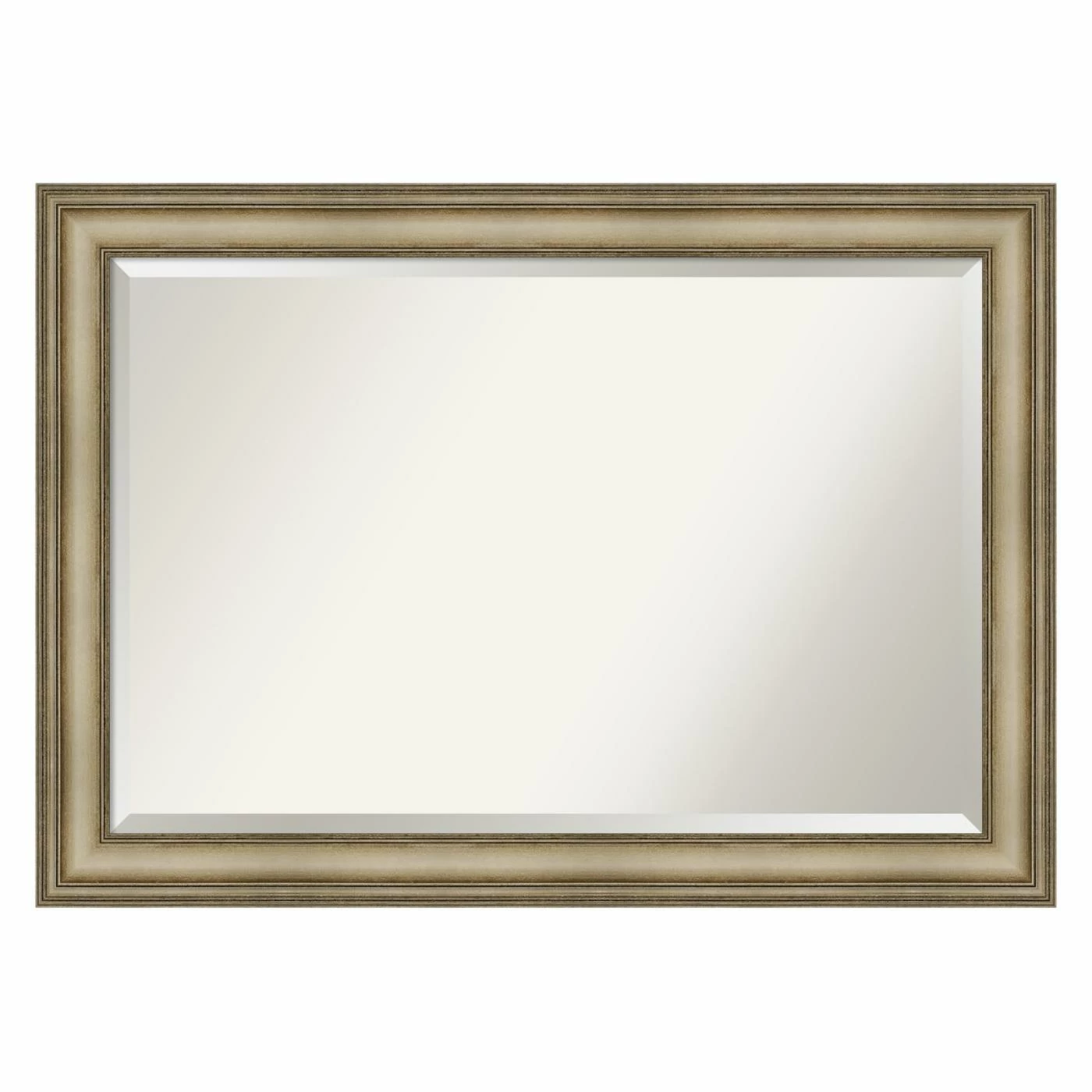 New β Amanti Art Mezzanine Rectangular Beveled Narrow Bathroom Vanity Mirror β€οΈ