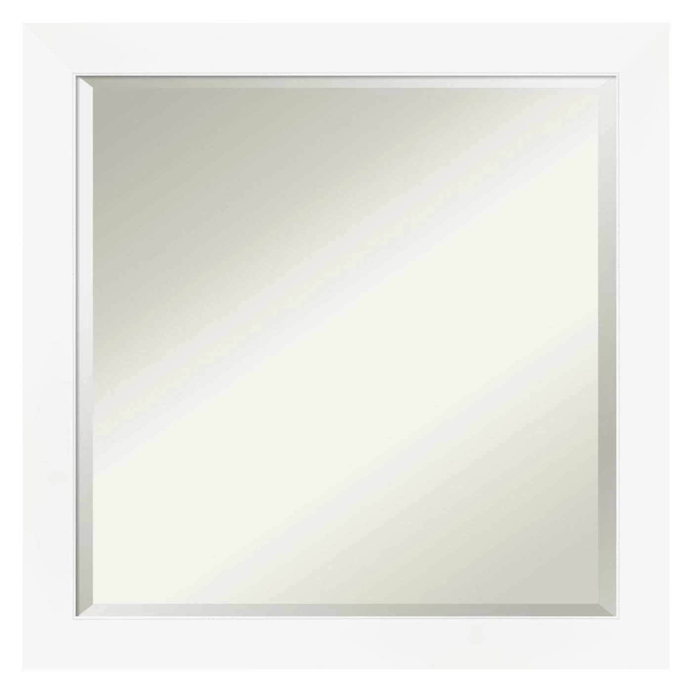 Deals โจ Amanti Art Narrow Framed Bathroom Vanity Mirror - 23W X 23H In. โ