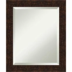 Brand new ๐ Amanti Art William Mottled Bronze Framed Wall Mirror - 20.12 X 24.12 In ๐ฏ