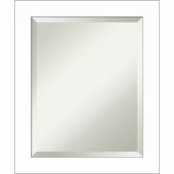 Top 10 โ๏ธ Amanti Art Wedge White Framed Wall Mirror - 20.12 X 24.12 In ๐ฅ