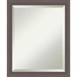 Outlet ๐ฏ Amanti Art Urban Pewter Framed Wall Mirror - 18.38 X 22.38 In โจ