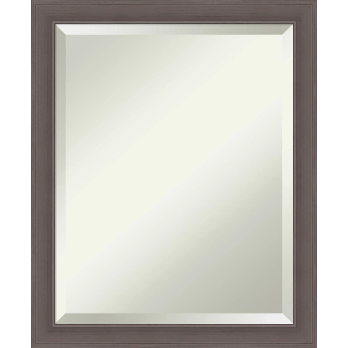 Outlet ๐ฏ Amanti Art Urban Pewter Framed Wall Mirror - 18.38 X 22.38 In โจ