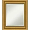 Best Pirce ❤️ Amanti Art Parlor Gold Framed Wall Mirror - 21.75 X 25.75 In ❤️