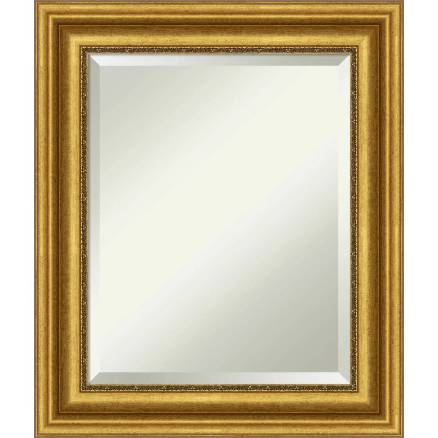 Best Pirce β€οΈ Amanti Art Parlor Gold Framed Wall Mirror - 21.75 X 25.75 In β€οΈ