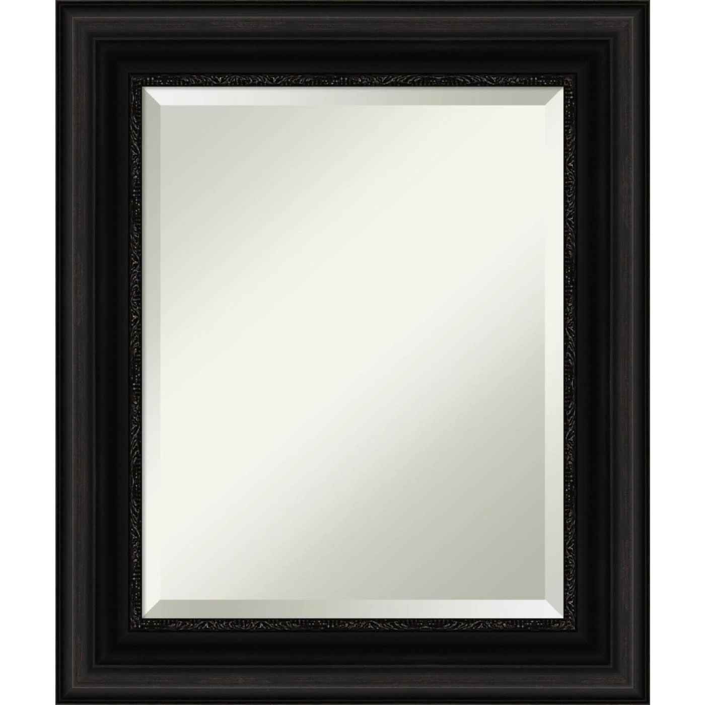 Outlet β Amanti Art Parlor Black Framed Wall Mirror - 21.62 X 25.62 In π§¨