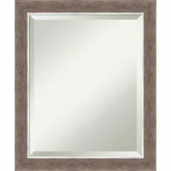 Buy ๐ Amanti Art Noble Mocha Framed Wall Mirror - 19.38 X 23.38 In ๐