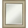 Outlet ⭐ Amanti Art Colonial Light Gold Framed Wall Mirror - 21.75 X 25.75 In 😉