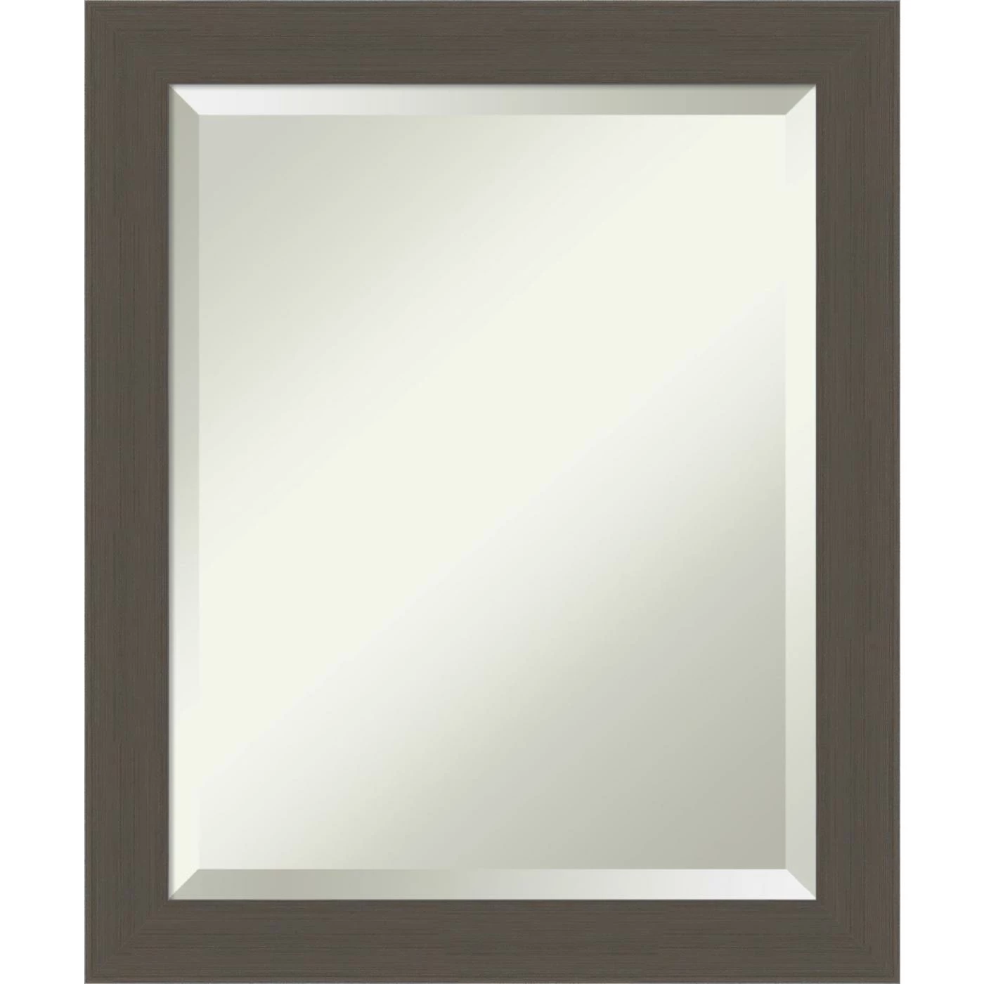 Coupon ๐ Amanti Art Brushed Pewter Framed Wall Mirror - 19.50 X 23.50 In ๐