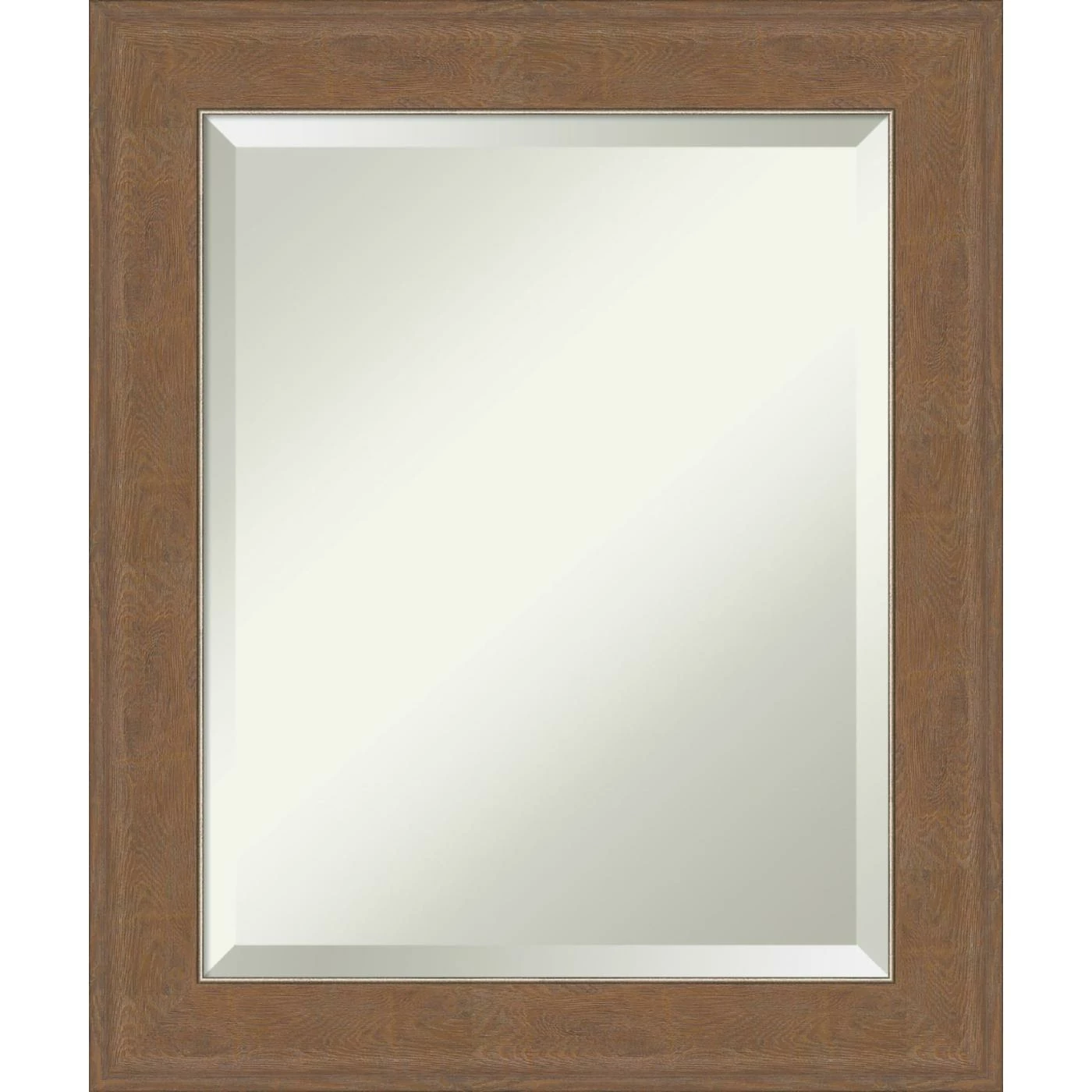 Buy π Amanti Art Alta Medium Brown Framed Wall Mirror - 20.62 X 24.62 In π₯