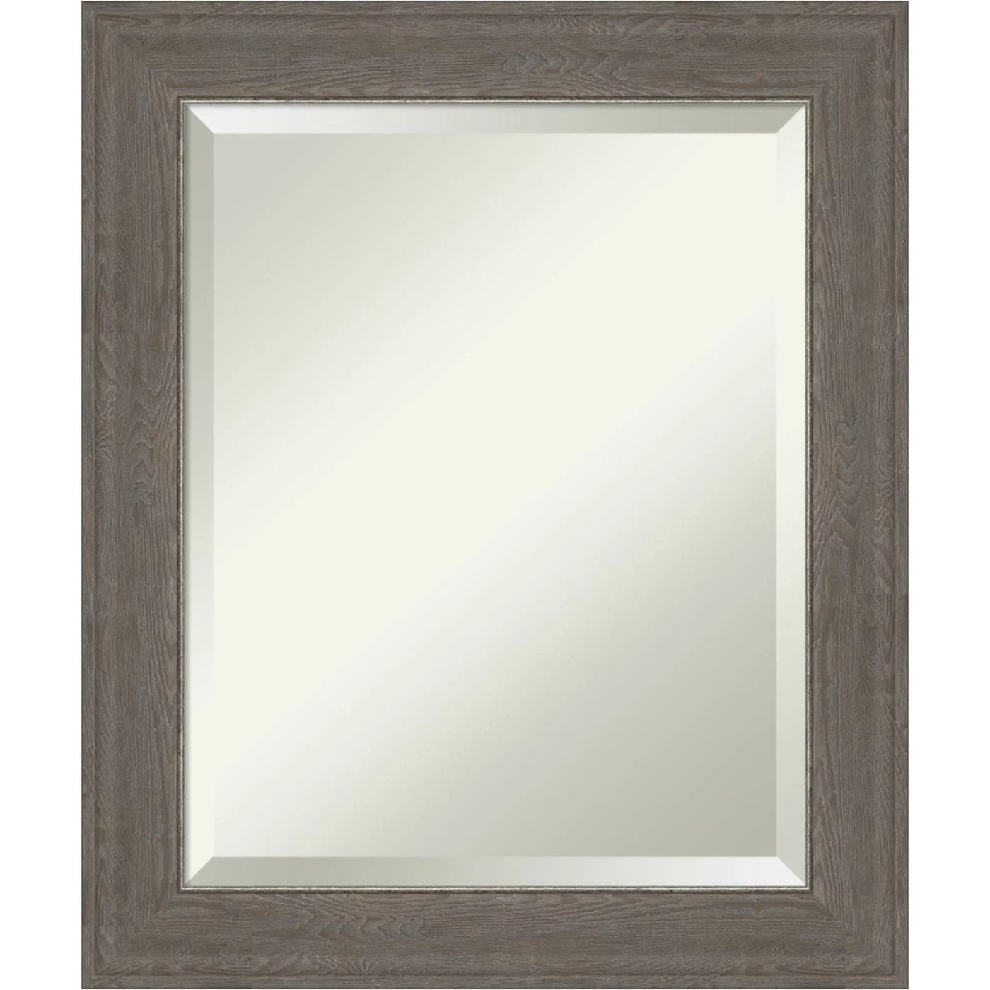 Outlet π Amanti Art Alta Brown Grey Framed Wall Mirror - 20.62 X 24.62 In β