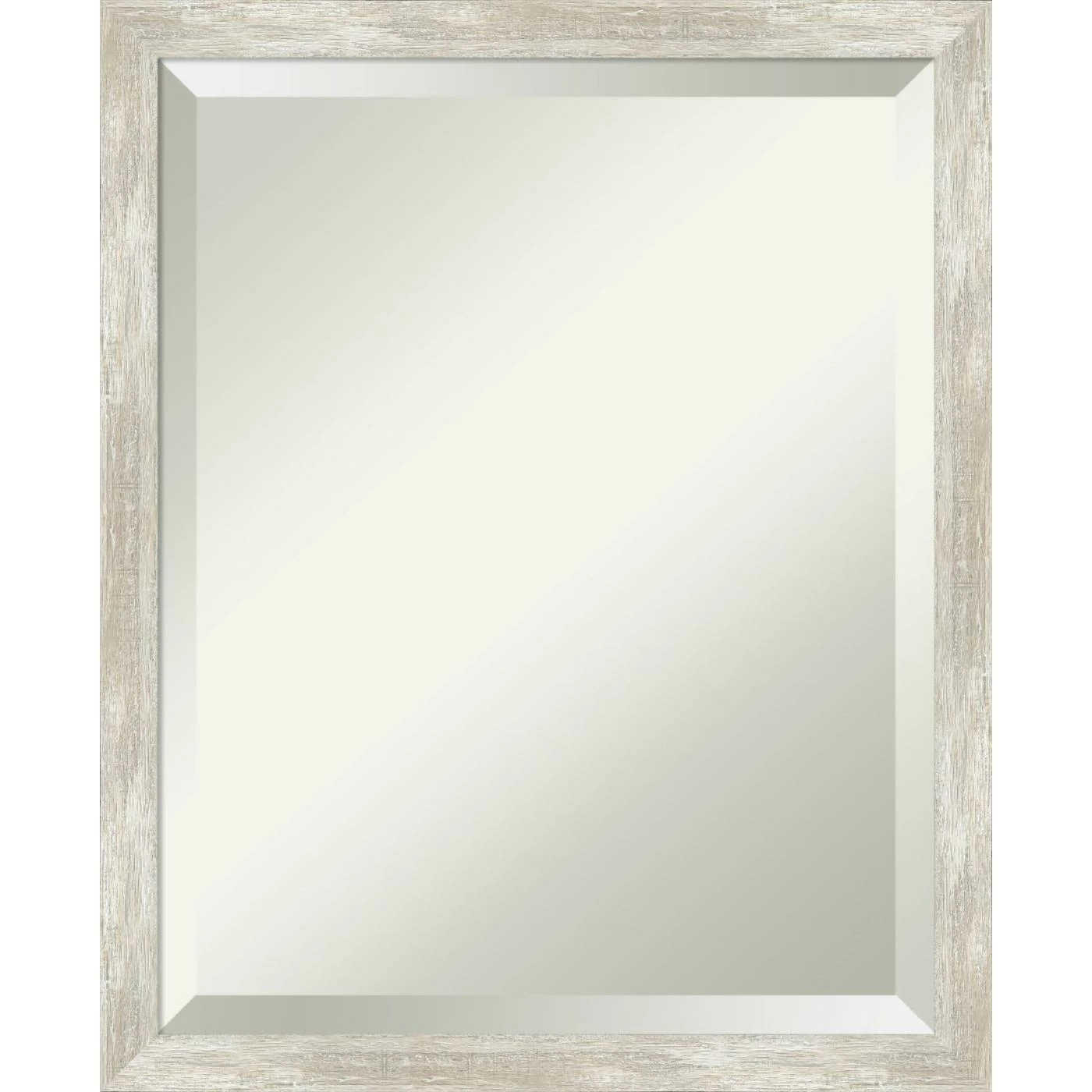 Coupon π Amanti Art Crackled Metallic Narrow Framed Wall Mirror - 17.88 X 21.88 In π