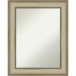 Wholesale π Amanti Art Colonial Light Gold Framed Non-Beveled Bathroom Vanity Wall Mirror - 23.75 X 29.75 In βοΈ
