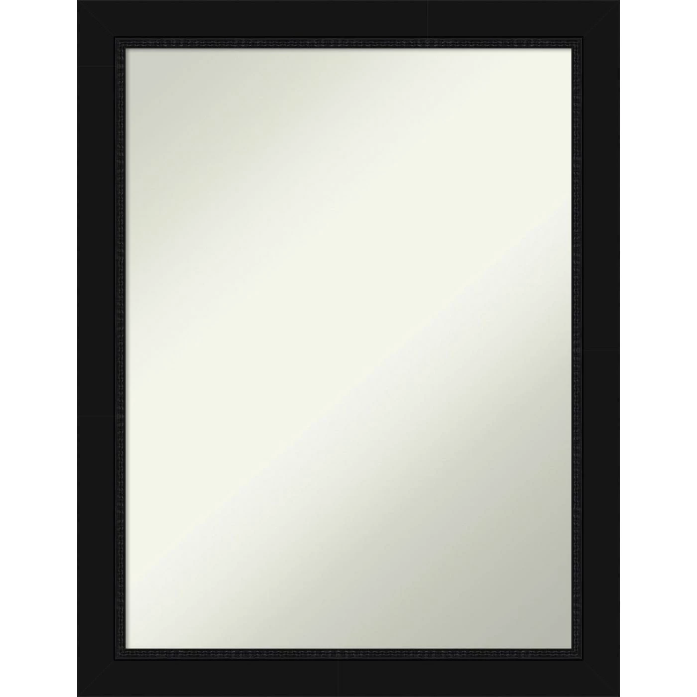 Promo ๐ Amanti Art Avon Black Framed Non-Beveled Bathroom Vanity Wall Mirror - 21 X 27 In ๐