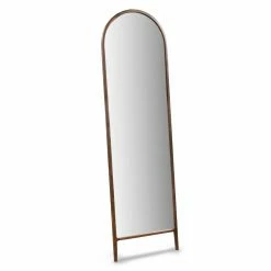 Best Sale 🎁 Poly & Bark Floor & Leaning Poly & Bark Kurva Floor Mirror - 22W X 76.75H In. 🥰