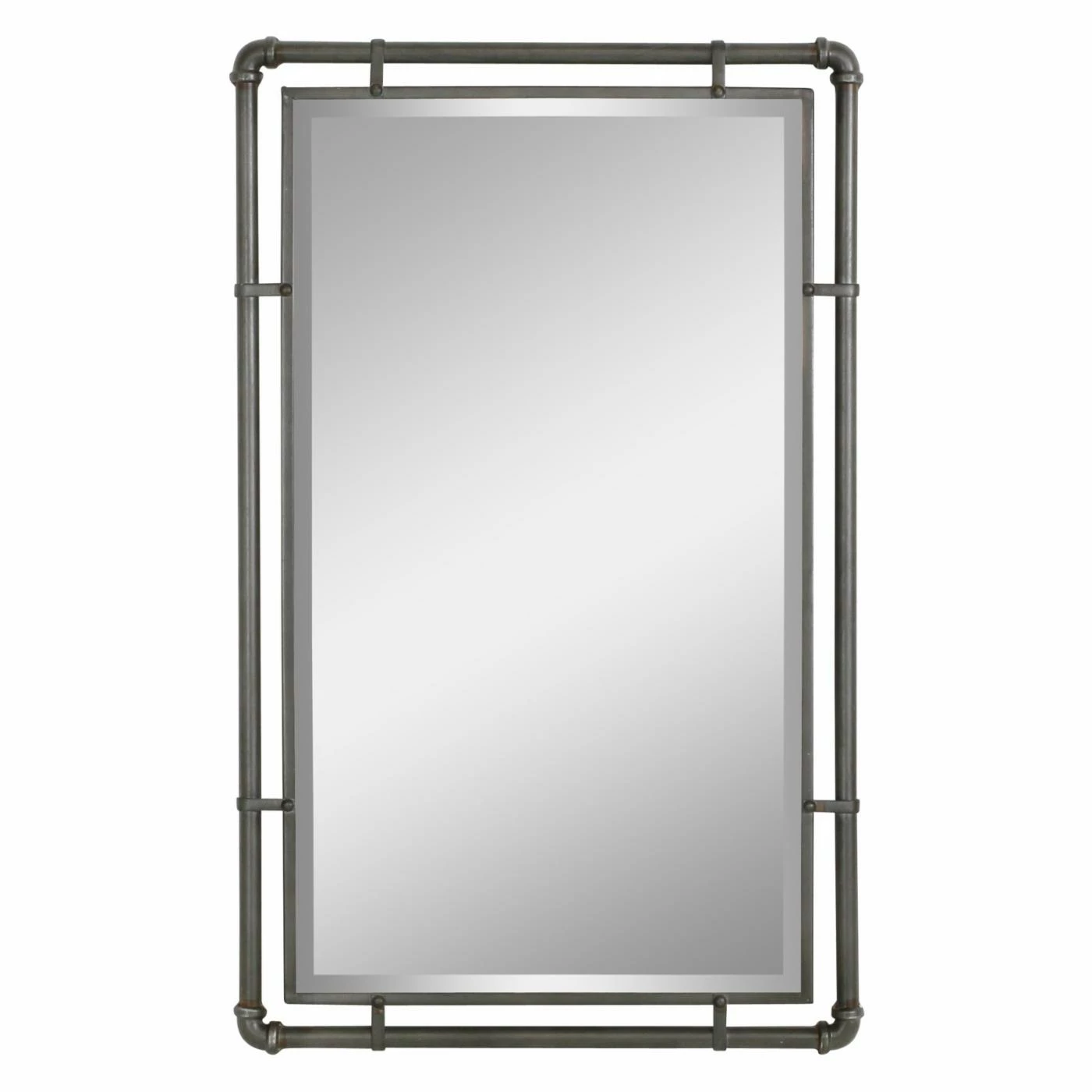 Best Pirce π― Aspire Home Accents Morse Industrial Metal Wall Mirror - 20.5W X 33H In. π