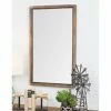 Discount 🤩 Aspire Home Accents Marlon Rustic Wood Wall Mirror - 21W X 34H In. ✔️