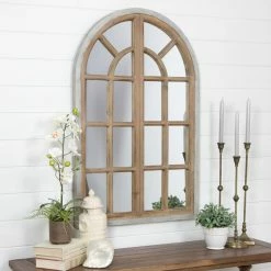 Brand new 👍 Aspire Home Accents Athena Farmhouse Arch Wall Mirror - 28.5W X 43H In. 🤩