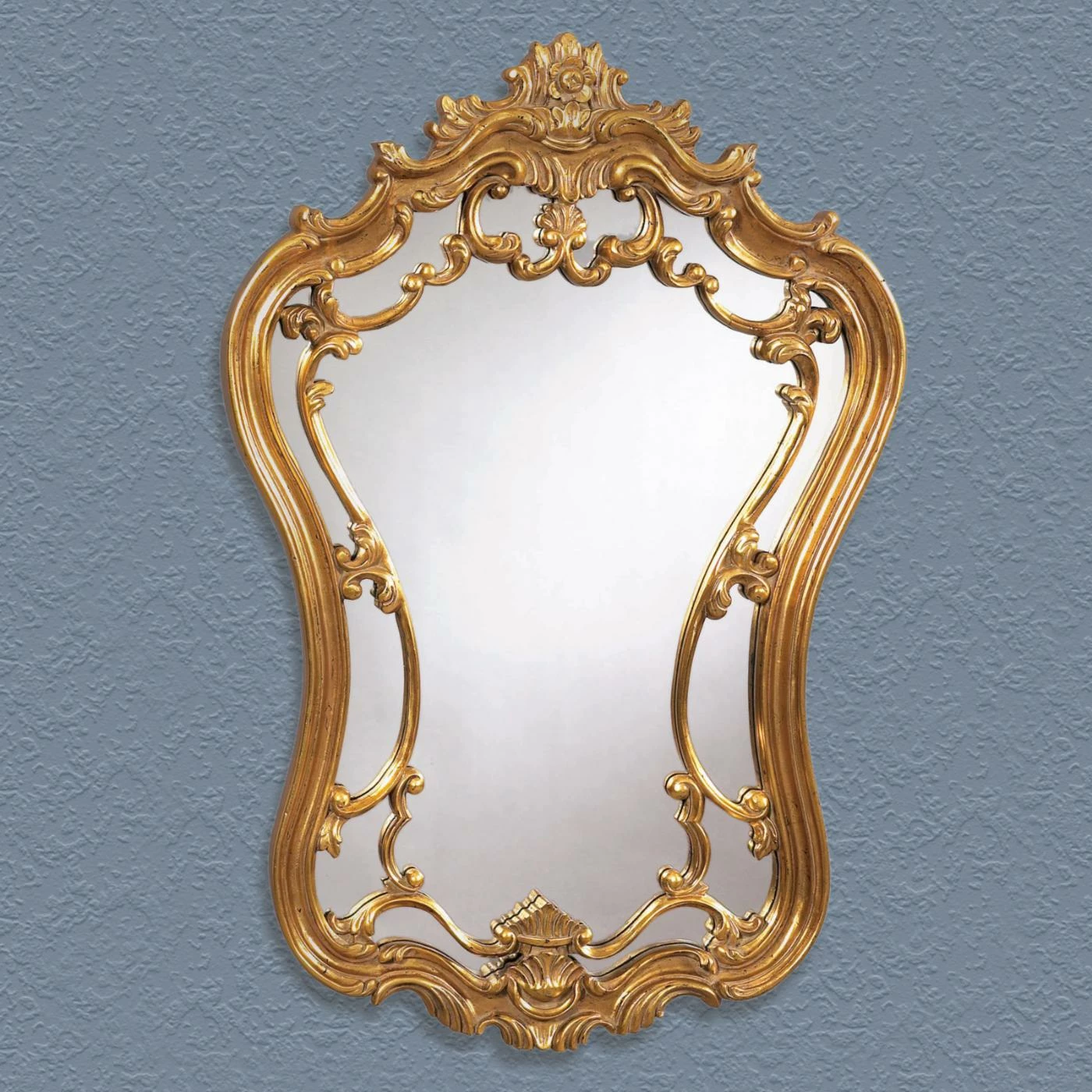 Best Sale β Bassett Mirror Company Antique Gold Ornate Arched Wall Mirror - 24W X 35H In. π