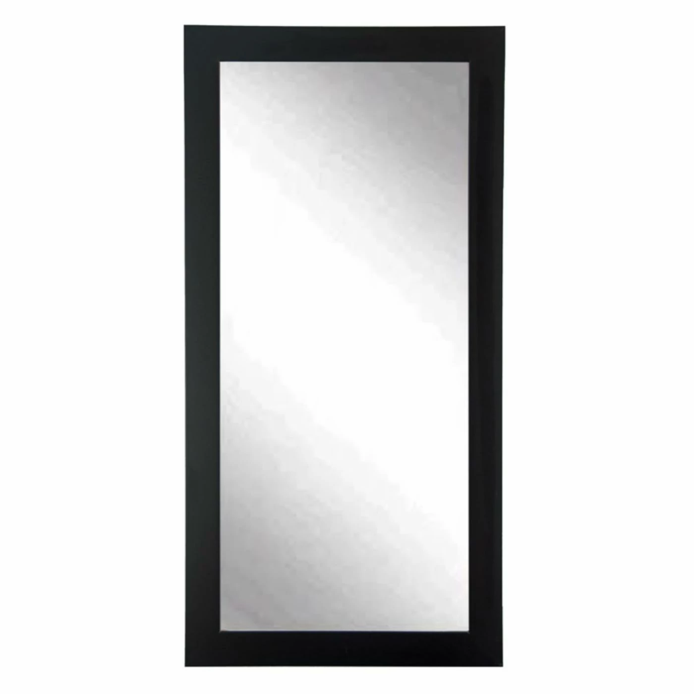 Flash Sale โ Floor & Leaning BrandtWorks Designers Choice Leaning Floor Mirror - Matte Black ๐