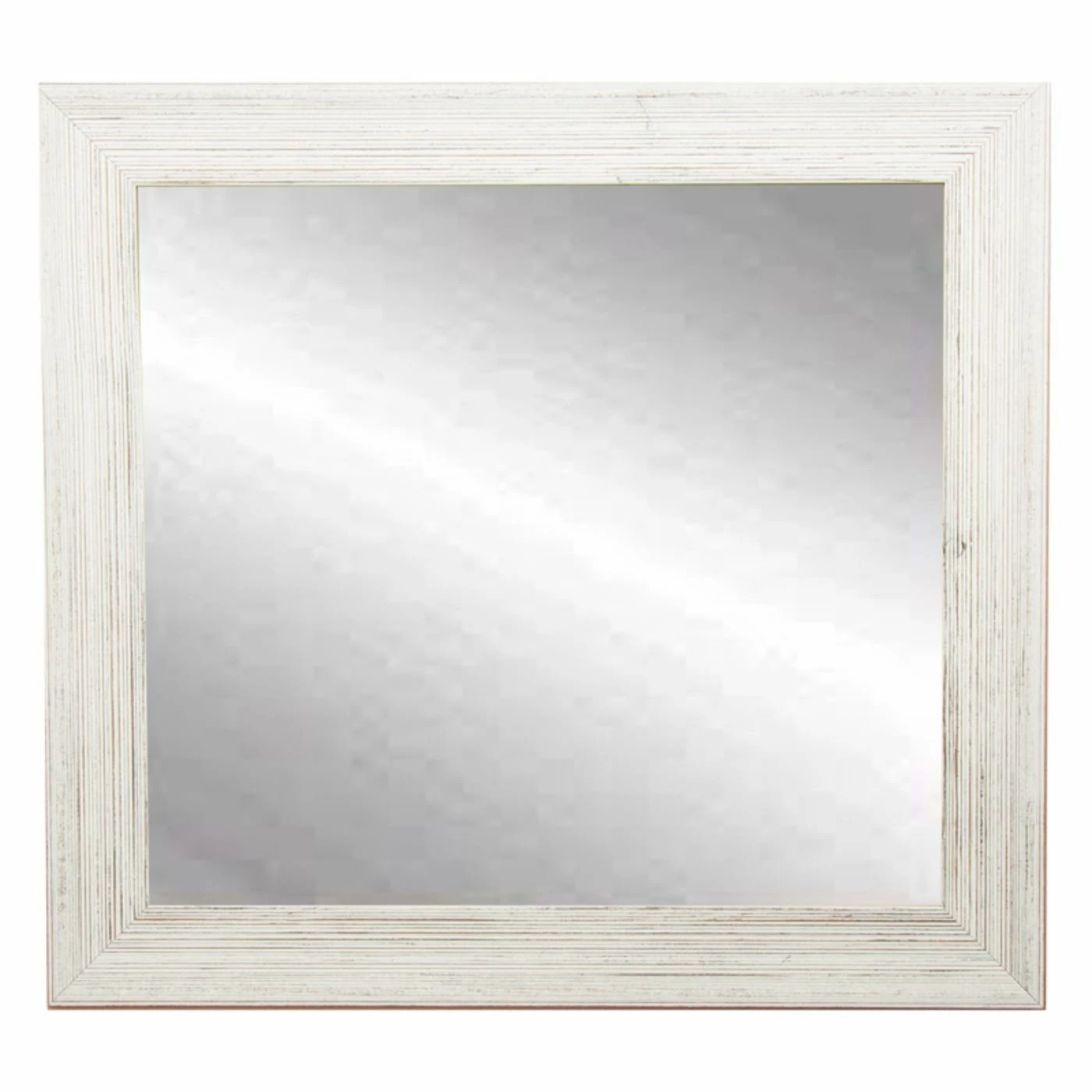 Deals 🤩 BrandtWorks Designers Choice Square Wall Mirror - Coastal White 🎁