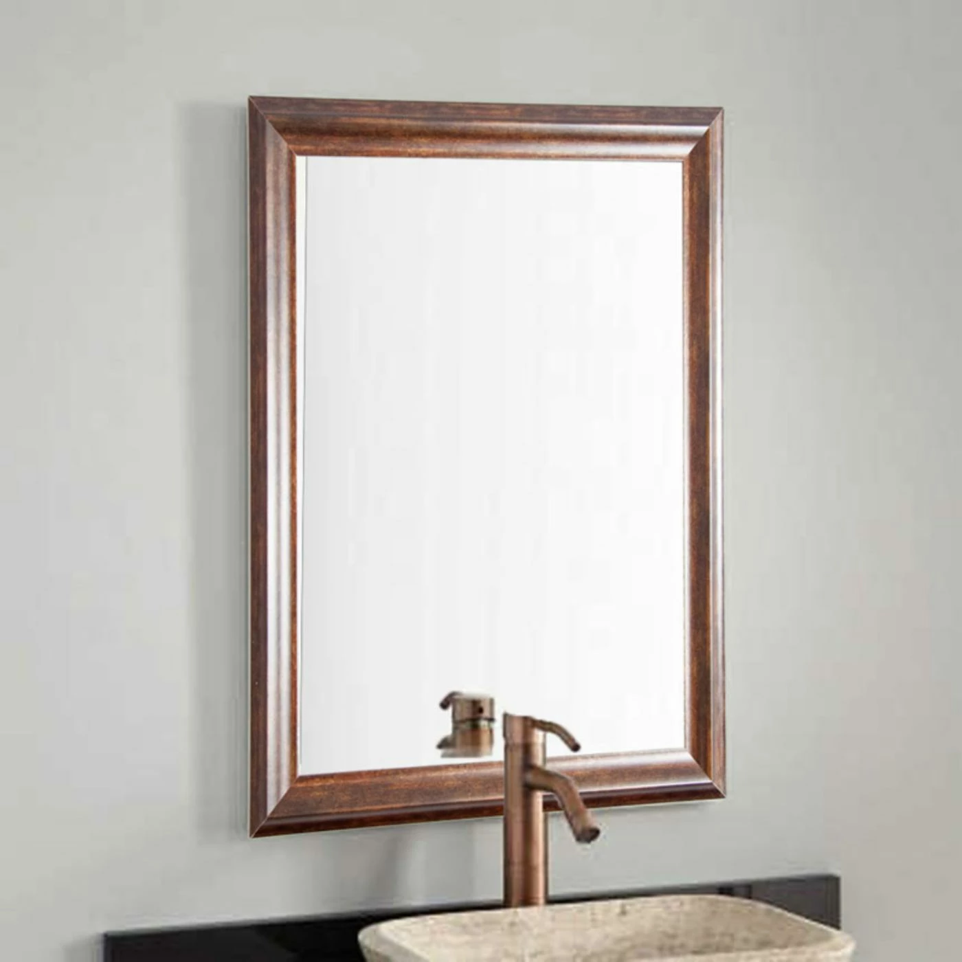 Budget βοΈ BrandtWorks Vintage Copper Hill Wall Mirror π