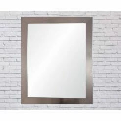 Outlet ✔️ BrandtWorks Silver Entry Way Wall Mirror 👏