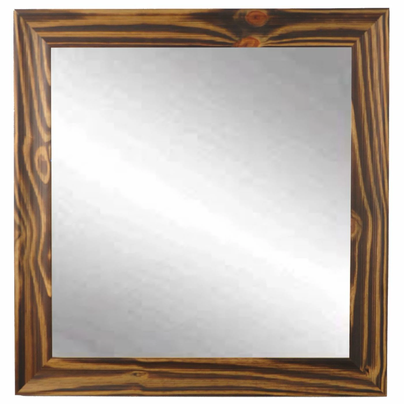 Promo ๐ BrandtWorks Wood Toned Square Wall Mirror - 32W X 32H In. ๐