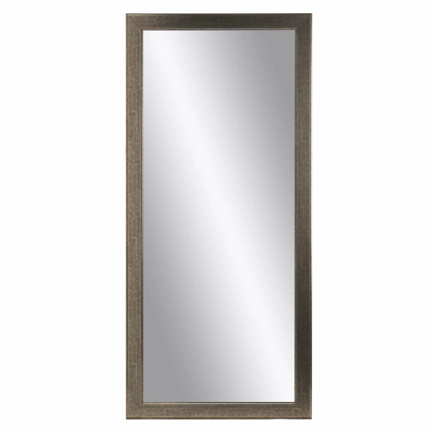 Best deal 🎉 Floor & Leaning BrandtWorks Silver Studio Tall Vanity Floor Mirror - 32W X 65.5H In. 👏