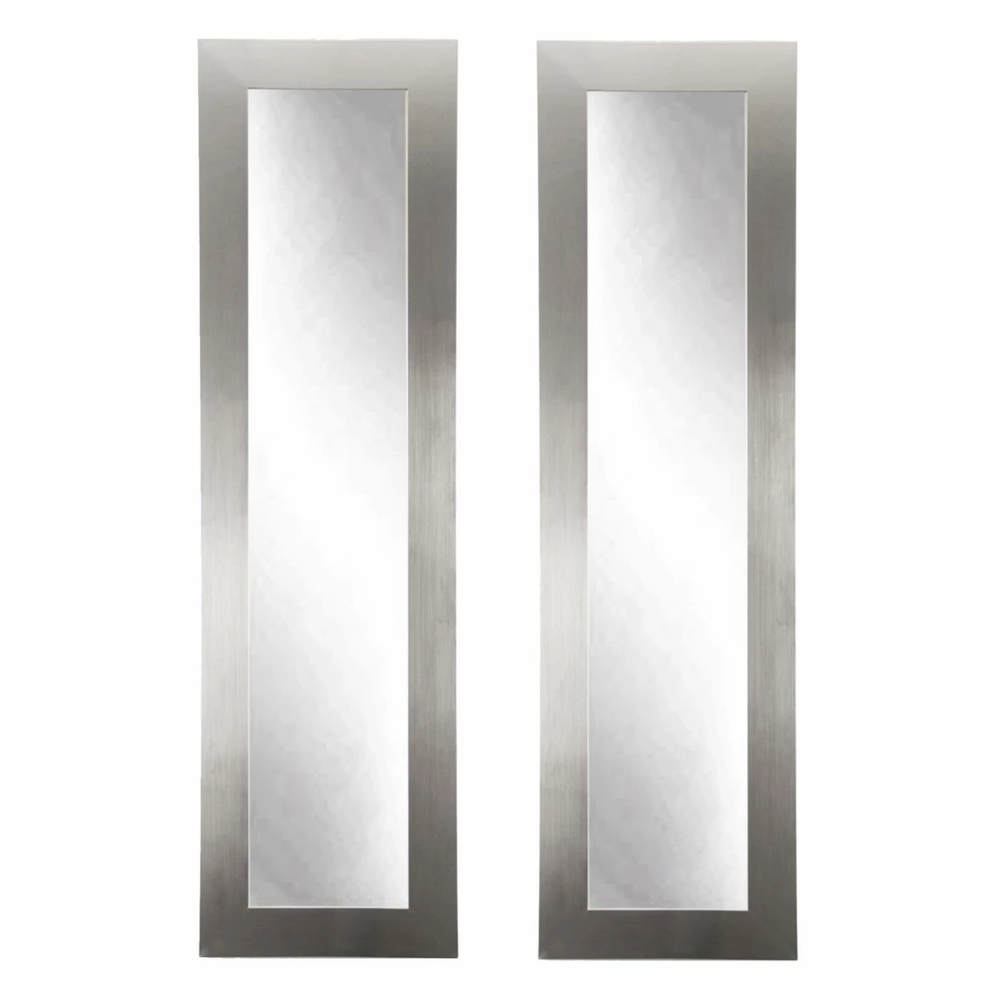 Cheapest โญ Floor & Leaning BrandtWorks Slim Silver Floor Mirror - 16W X 71H In. - Set Of 2 ๐ฏ