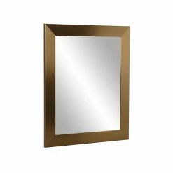 Best reviews of 🤩 BrandtWorks Contemporary Champagne Square Wall Mirror - 32W X 32H In. 👍