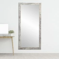 Cheap ๐ฏ Floor & Leaning BrandtWorks American Barnwood Floor Mirror ๐