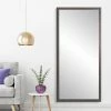 Best deal 🧨 Floor & Leaning BrandtWorks Farmhouse Floor Mirror - Gray 🔔