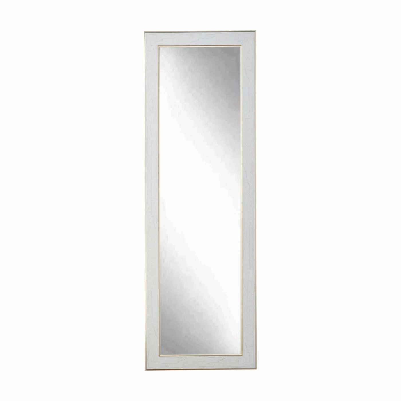 Top 10 π Floor & Leaning BrandtWorks Legacy Rectangular Gold Trimmed Slim Floor Mirror π