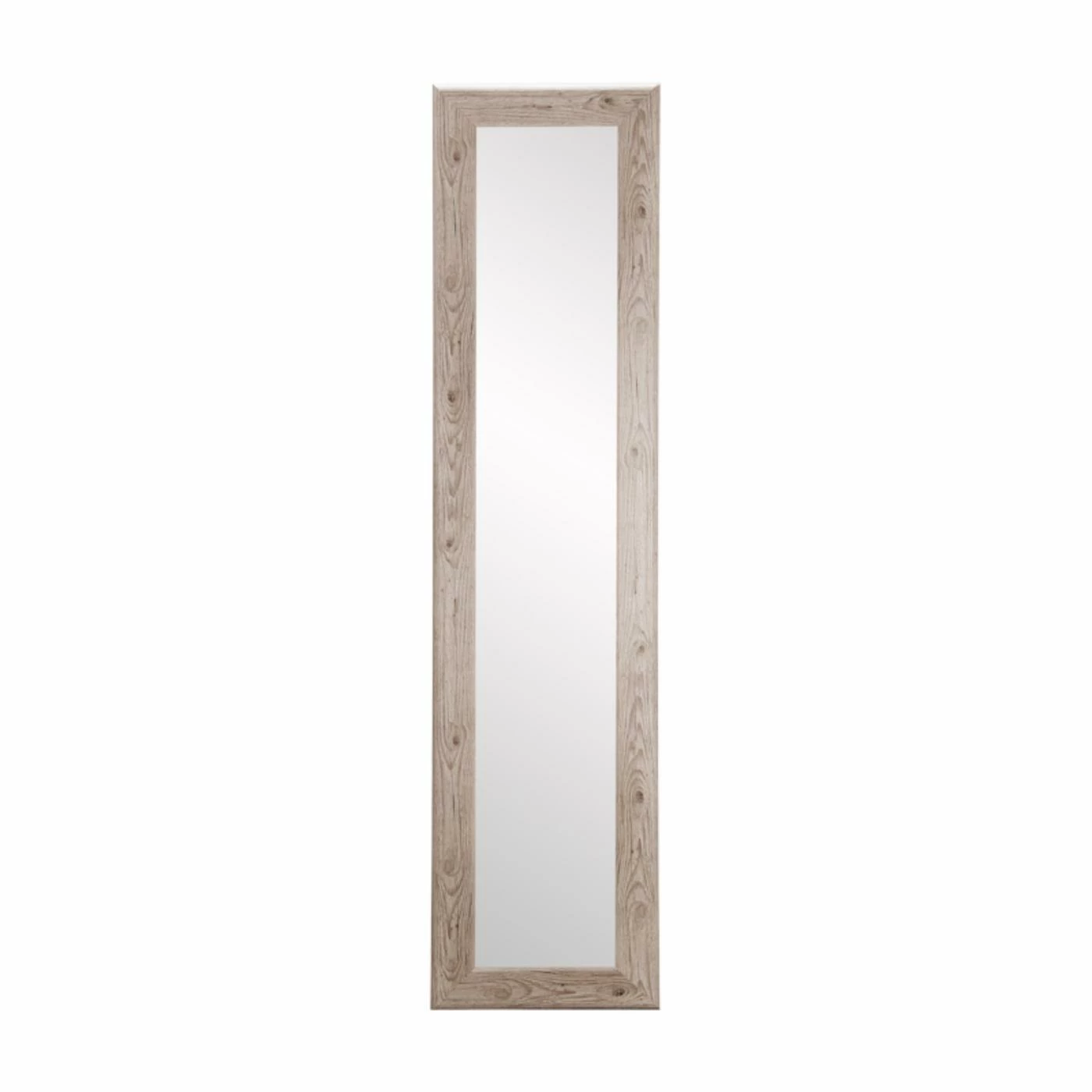 Flash Sale 😉 BrandtWorks Rectangular White Slim Full Length Wall Mirror 🥰