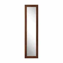 Best reviews of ✔️ Floor & Leaning BrandtWorks Modern Mocha Brown Slim Floor Mirror 👏
