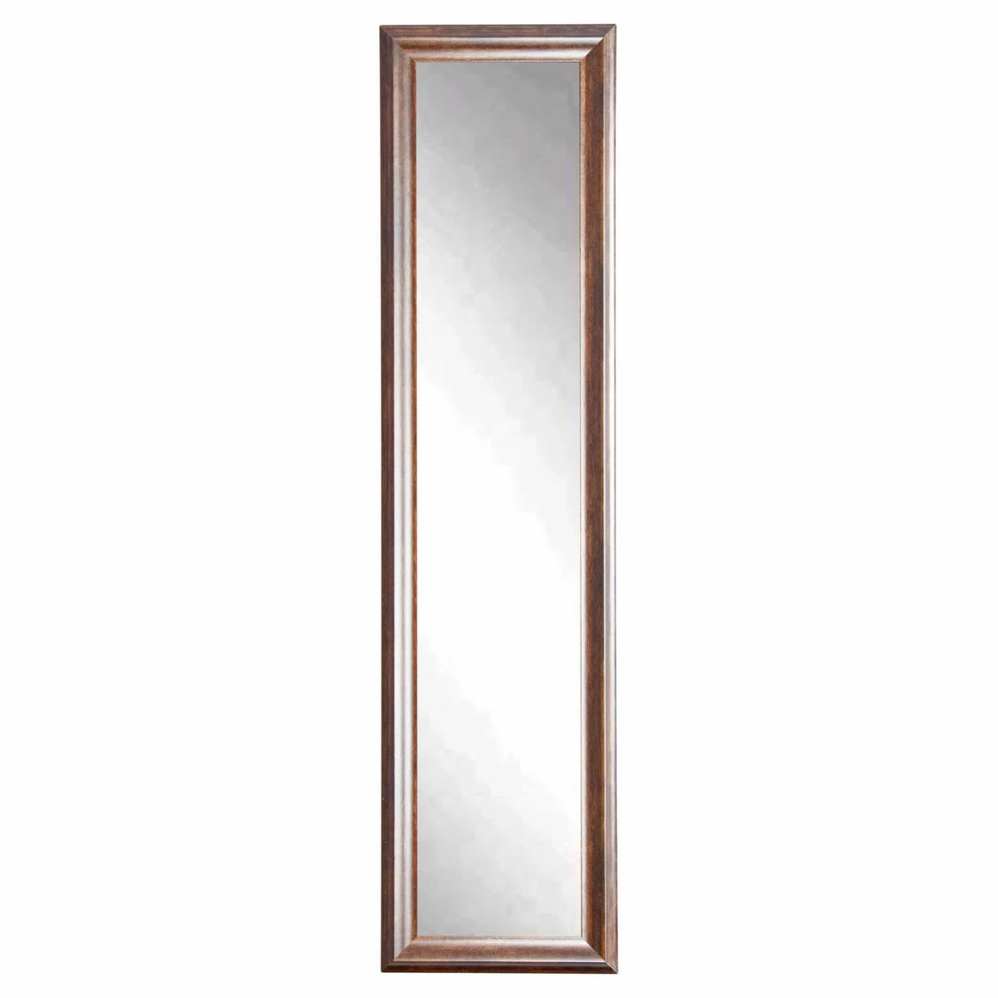 Outlet ๐ Wall BrandtWorks Modern Brushed Slim Over The Door Mirror - 20.5W X 70H In. โ