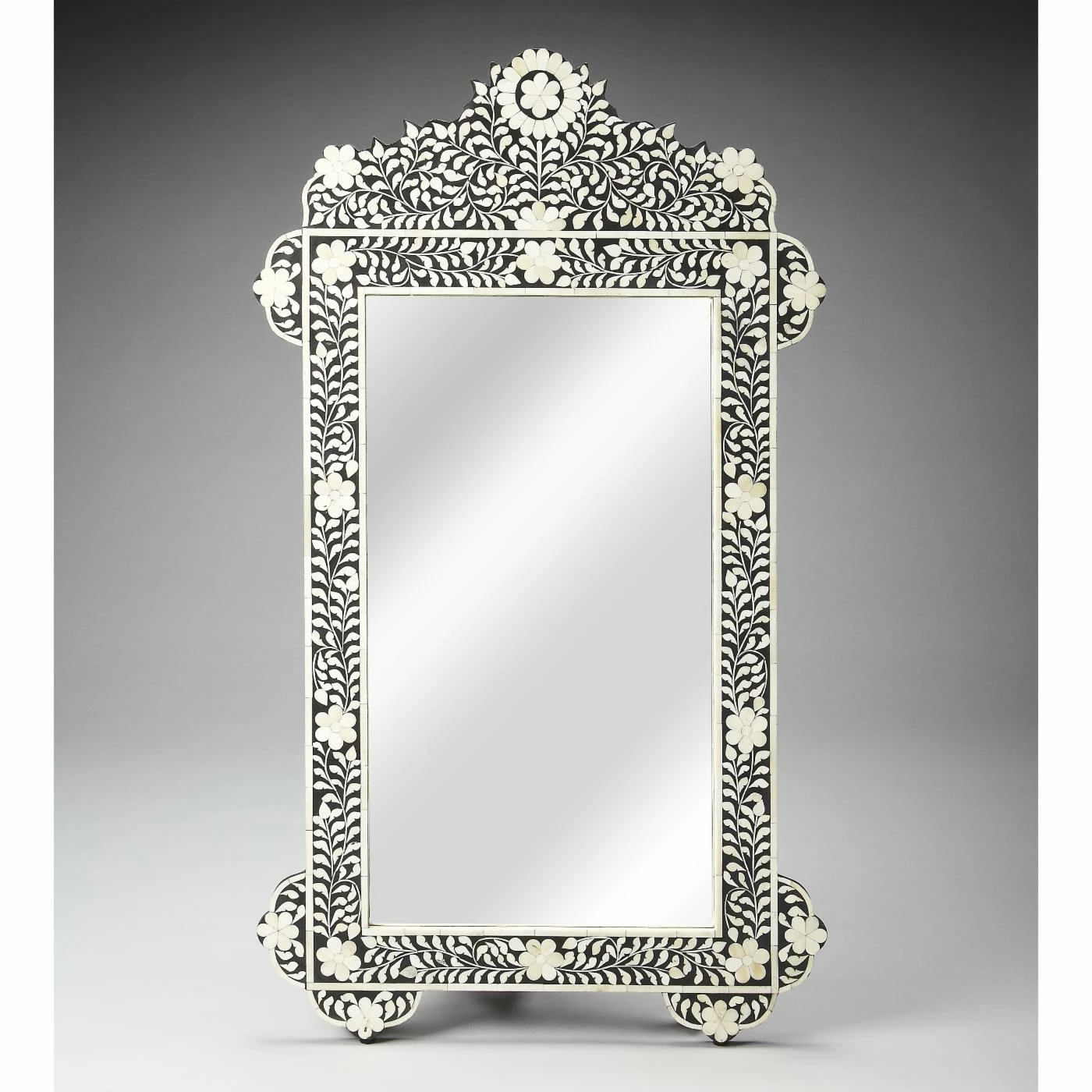 New π Butler Specialty Butler Bone Inlay Wall Mirror - 28W X 48H In. π―