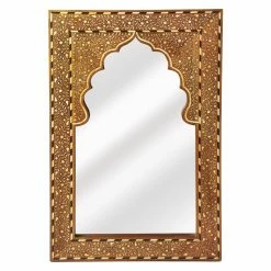Cheapest 😀 Butler Specialty Chevrier Wood And Bone Inlay Moroccan Wall Mirror - 24W X 36H In. 🛒