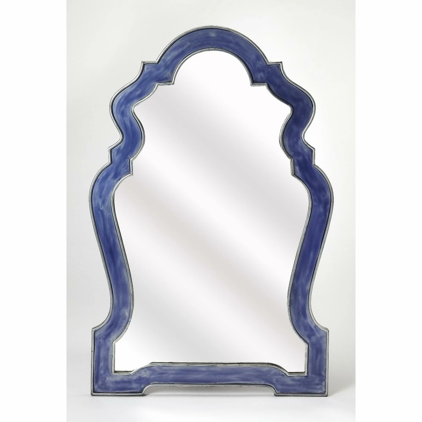 Outlet βοΈ Wall Butler Specialty Donia Blue Mirror - 28W X 44H In. π