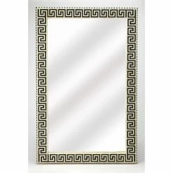 Cheap ✔️ Butler Specialty Eternity Black Bone Inlay Wall Mirror - 36.5W X 58.5H In. ⌛