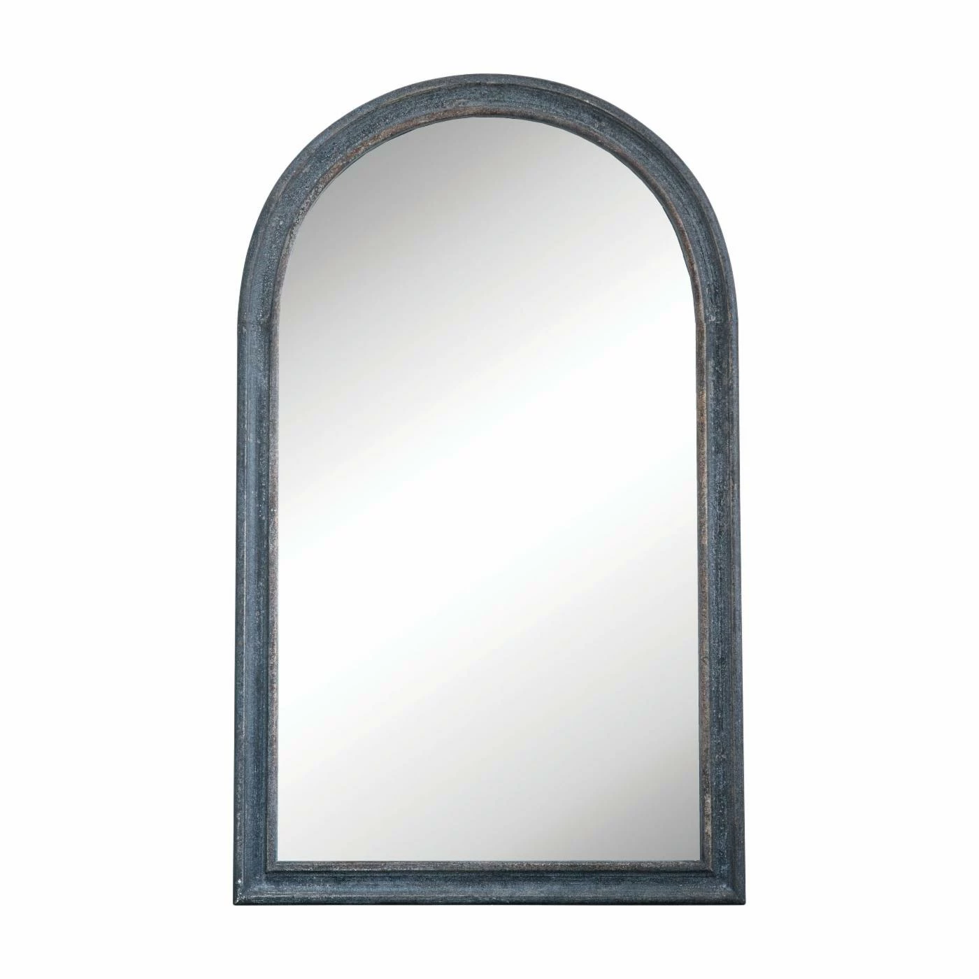 Discount β¨ 3R Studios Distressed Black Arched Wood Framed Wall Mirror - 37W X 61H In. π