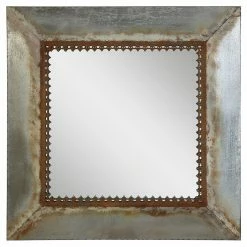 Coupon 💯 3R Studios 30 In. Metal Wall Mirror ✨
