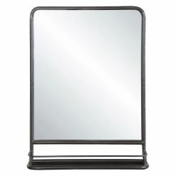 Budget 💯 3R Studios Metal Wall Mirror With Shelf - 19.5W X 27.5H In. 🥰