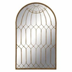 Cheapest 🌟 3R Studios Iron Cage Arched Wall Mirror - 36W X 58.4H In. ❤️