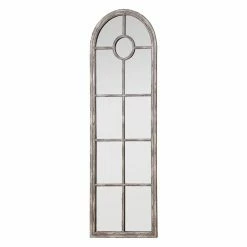 Discount 🎁 3R Studios Distressed Arched Wall Mirror -23.25W X 70.6H In. 👍