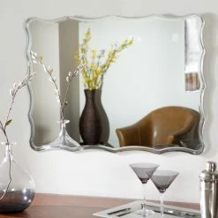 Brand new π Decor Wonderland Frameless Mirrors Décor Wonderland Frameless Ridge Wall Mirror π