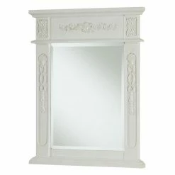 Discount 🎁 Bathroom Vanity Elegant Decor Danville Beveled Vanity Wall Mirror - 22W X 28H In. 💯